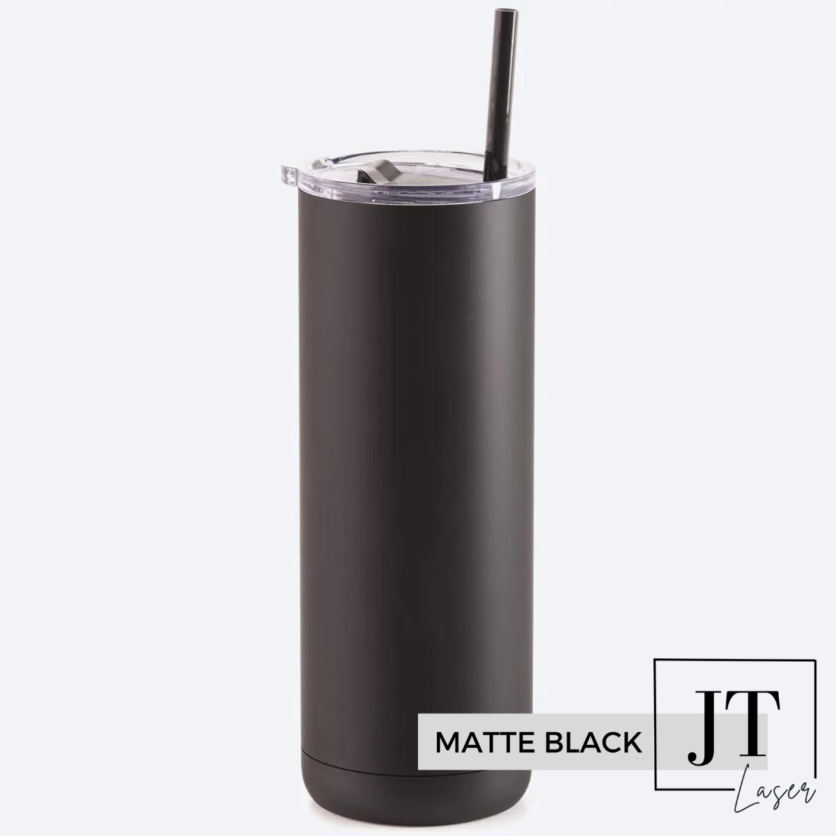 20oz Skinny Tumbler - Black